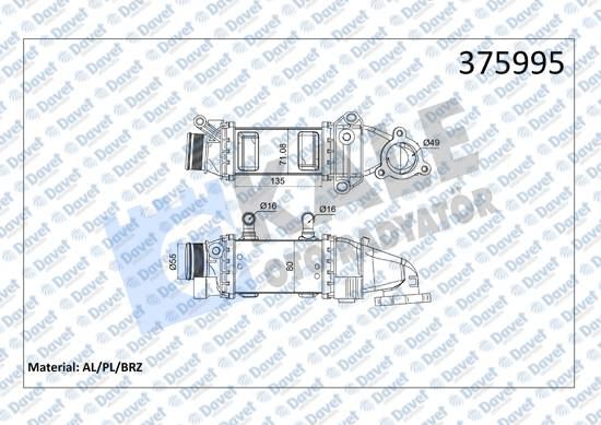 VW 04B145749K Turbo Radyatörü Intercooler Polo-Ibiza-Fabia-A1